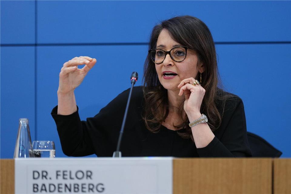 Felor Badenberg (CDU) ist seit 2023 Berliner Justizsenatorin.  Soeren Stache/dpa