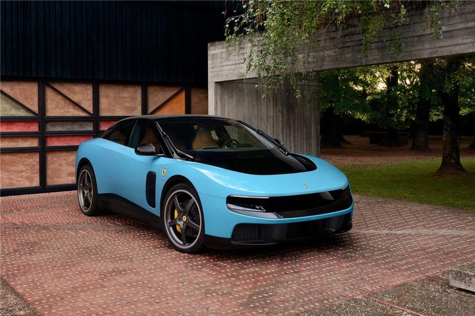 Ferraris Zeitenwende: Mit dem Luce präsentiert Ferrari sein erstes rein elektrisches Modell.Ferrari/dpa-tmn