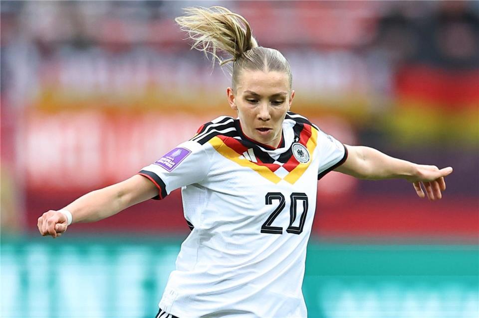 Feste Größe im deutschen Mittelfeld: Elisa Senß.Daniel Karmann/dpa