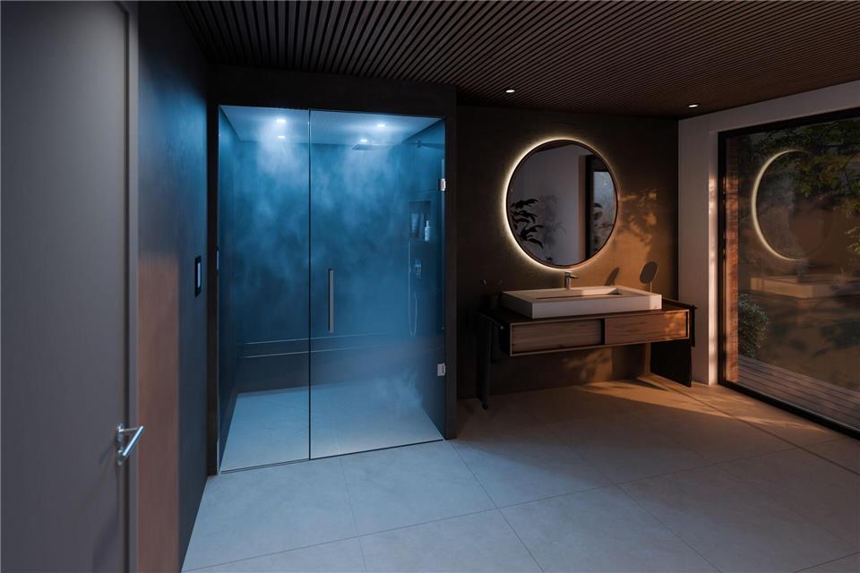 Feuchtigkeit im Blick: Dampfbäder und Dampfduschen schaffen ein sanftes Klima, erfordern aber gute Belüftung.wedi GmbH/dpa-tmn