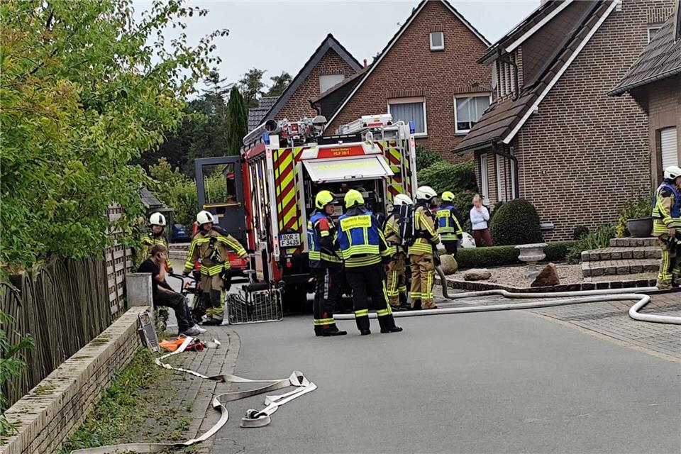 Feuerwehr Brand MarbeckRabe
