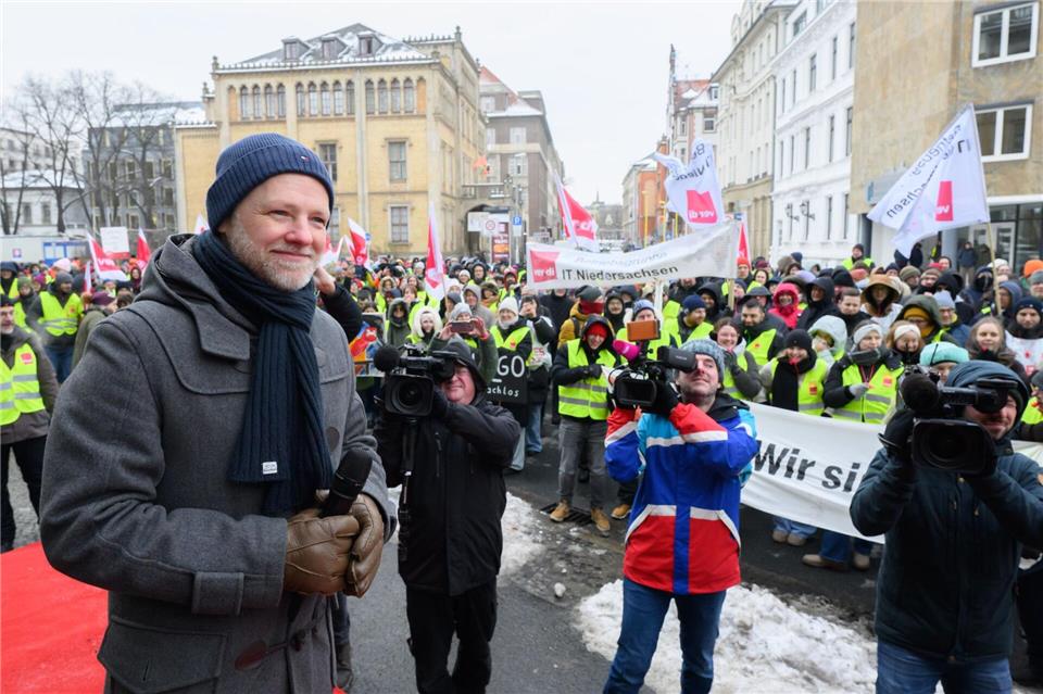 Finanzminister Heere rechnet mit Fortschritten in der dritten Verhandlungsrunde.Julian Stratenschulte/dpa