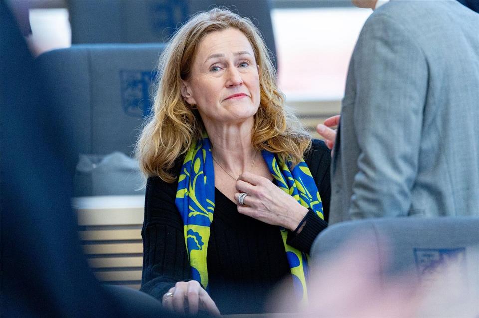 Finanzministerin Silke Schneider (Grüne) muss im laufenden Jahr weitere Schulden machen.Axel Heimken/dpa