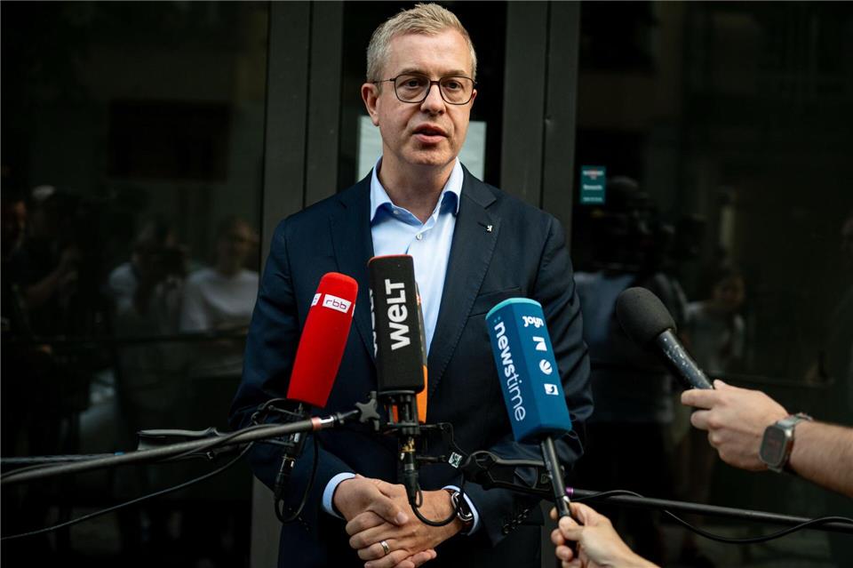 Finanzsenator Stefan Evers soll CDU-Spitzenkandidat in Berlin werden. (Archivfoto)Fabian Sommer/dpa