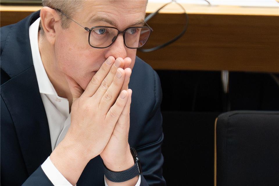Finanzsenator Stefan Evers soll neuer Spitzenkandidat der Berliner CDU werden. (Archivbild) Sebastian Gollnow/dpa