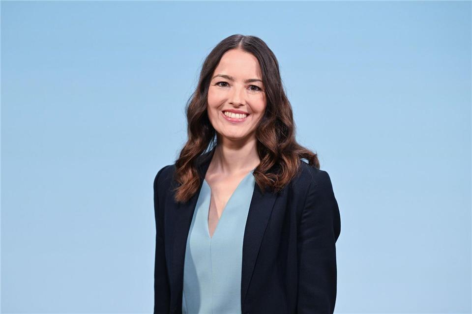Finanzvorständin Eva Scherer: „Wir liegen da gut im Plan.“ (Archivbild)Bernd Weißbrod/dpa