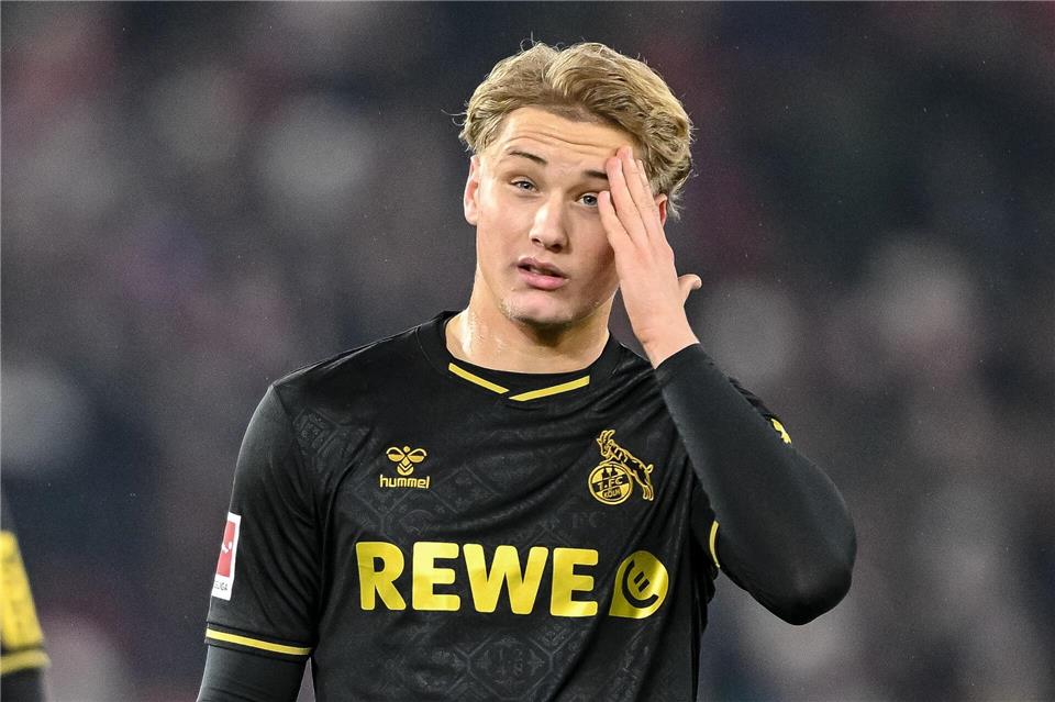 Finn Schenten und der 1. FC Köln verpassen die Titelverteidigung. (Archivbild)Harry Langer/dpa