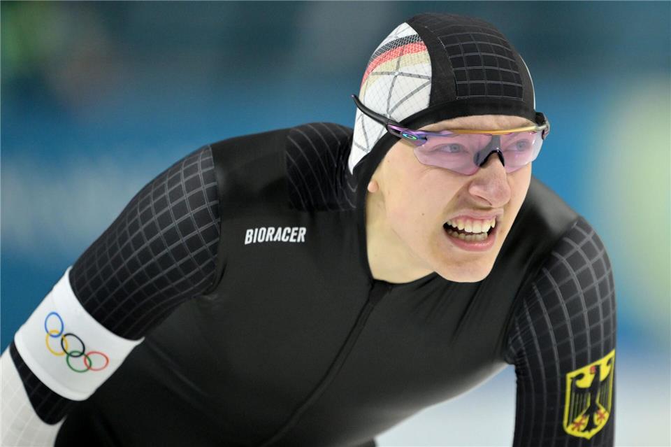 Finn Sonnekalb lief über 1.500 Meter auf einen enttäuschenden 13. Platz.Peter Kneffel/dpa