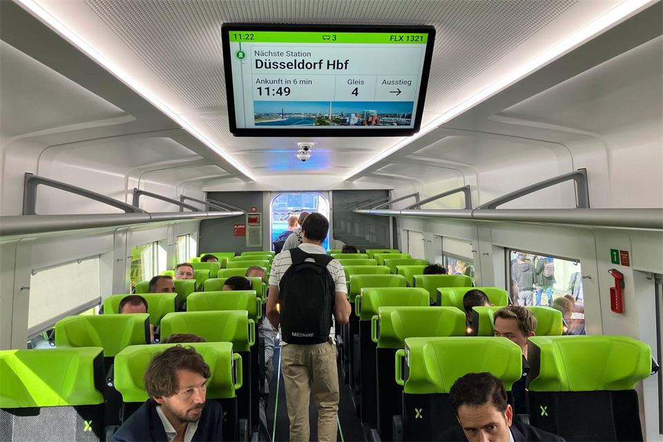 Flixtrain will ab 2028 im Fernverkehr in Deutschland deutlich expandieren.Matthias Arnold/dpa