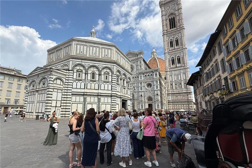 Florenz ist eines der wichtigsten Ziele von US-Touristen in Europa. (Foto: Archiv)Christoph Sator/dpa