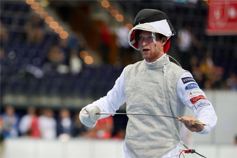 Florettfechter Alexander Kahl hat bei der EM in Frankreich Bronze im Teamevent gewonnen. (Archivbild)picture alliance / Jan Woitas/dpa-Zentralbild/dpa