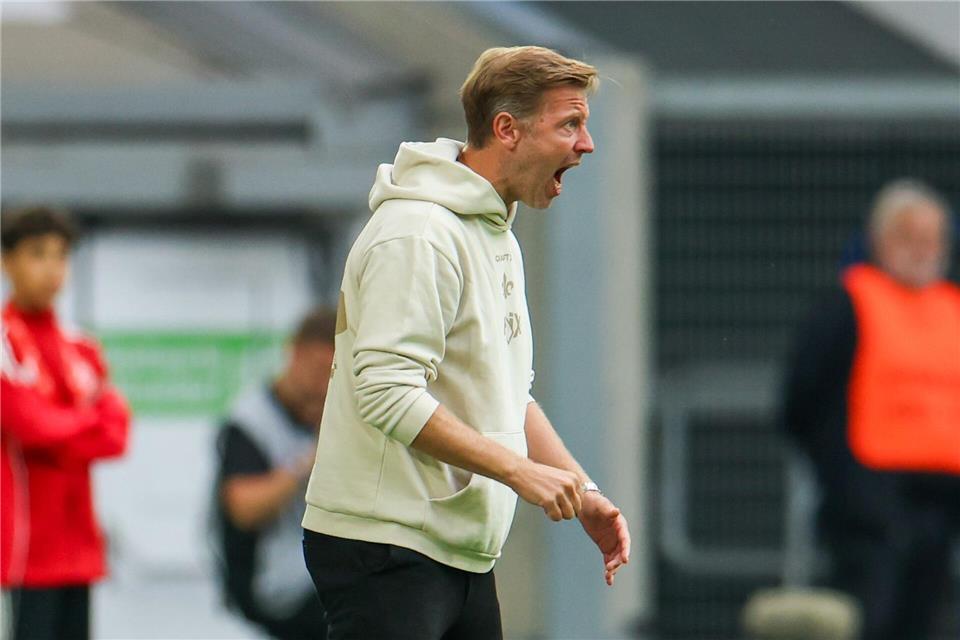 Trainer Kohfeldt gibt nichts auf Darmstadts Tabellenführung Florian Kohfeldt ist mit Darmstadt 98 zum ersten Mal Tabellenführer.Christoph Reichwein/dpa