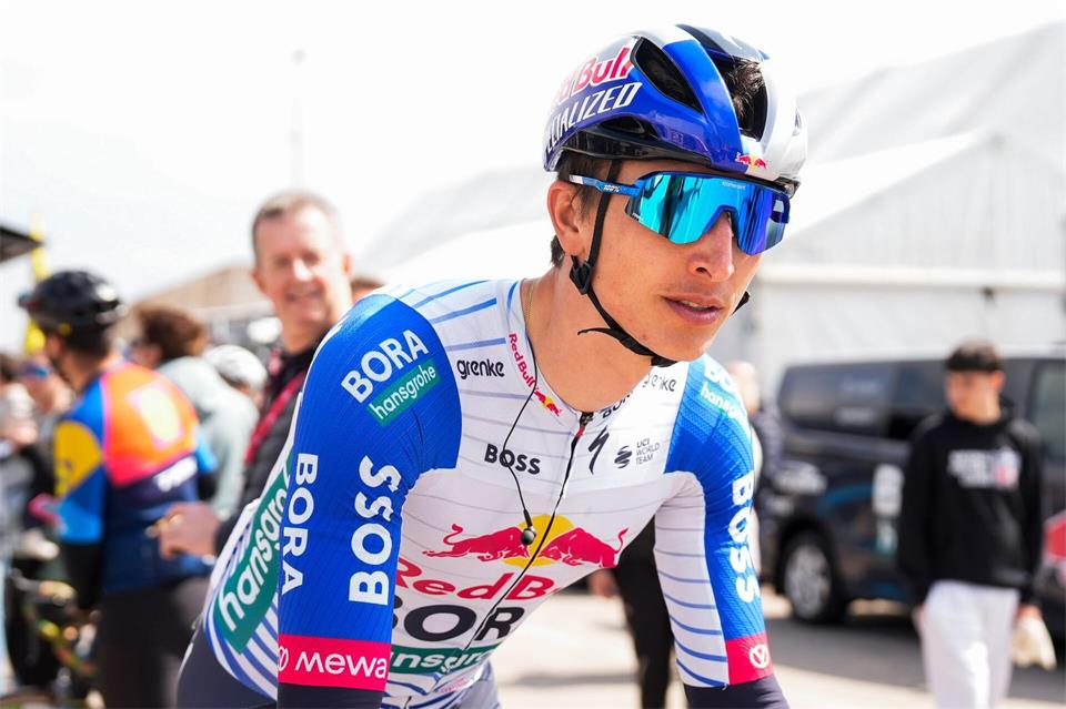 Florian Lipowitz hat beim Giro della Toscana sein Comeback gefeiert. (Archivbild)Nicolás Carvalho Ochoa/dpa