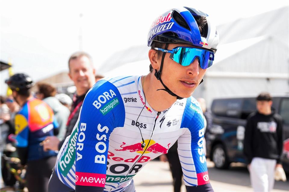 Florian Lipowitz hat die Baskenland-Rundfahrt auf Platz zwei beendet. (Archivbild)Nicolás Carvalho Ochoa/dpa