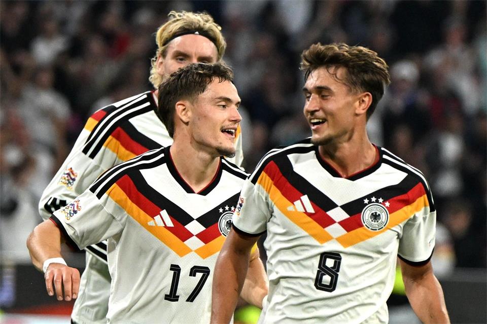 Florian Wirtz (17) zeigte gegen Serbien eine sehr gute Leistung. Sven Hoppe/dpa
