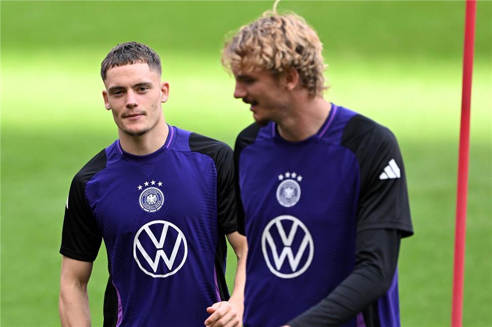 Jubilar Nagelsmann und die plötzliche Job-Frage Florian Wirtz (l) und Nick Woltemade: Zündet das Offensivduo in Köln?Federico Gambarini/dpa