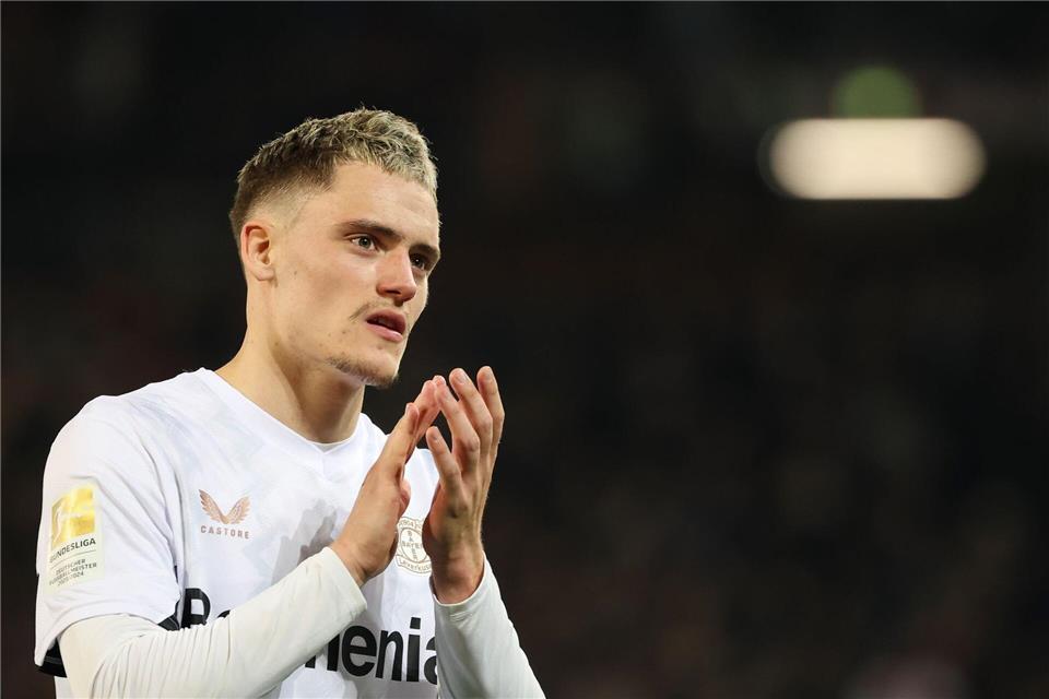 Florian Wirtz steht unmittelbar vor einem Wechsel zum FC Liverpool.Christian Charisius/dpa