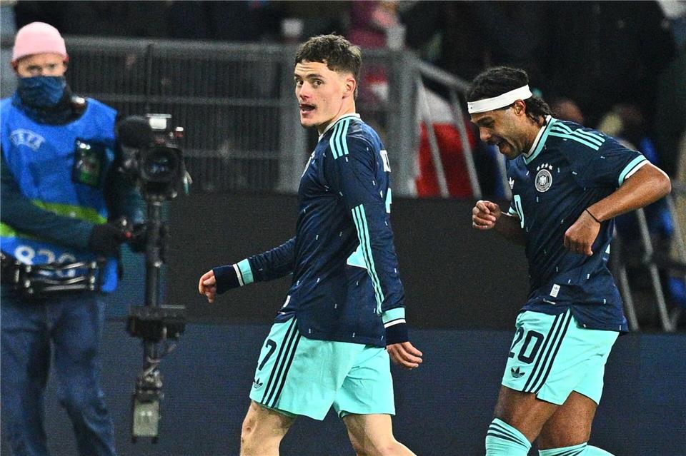 Florian Wirtz war der überragende Mann im DFB-Team.Tom Weller/dpa