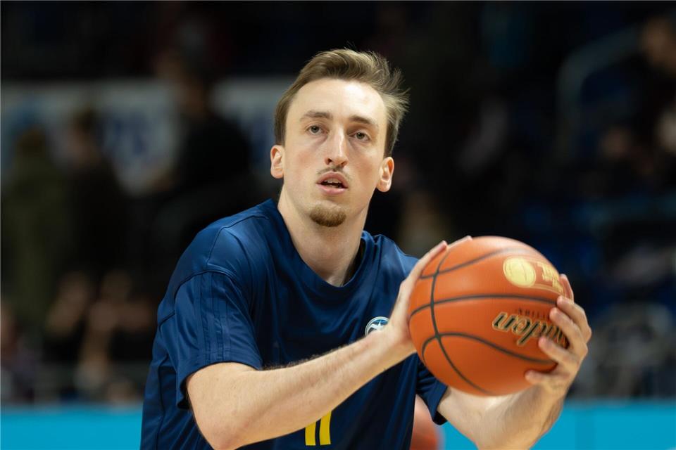 Flügelspieler Moses Wood war gegen Heidelberg nicht zu stoppen (Archivbild)Soeren Stache/dpa