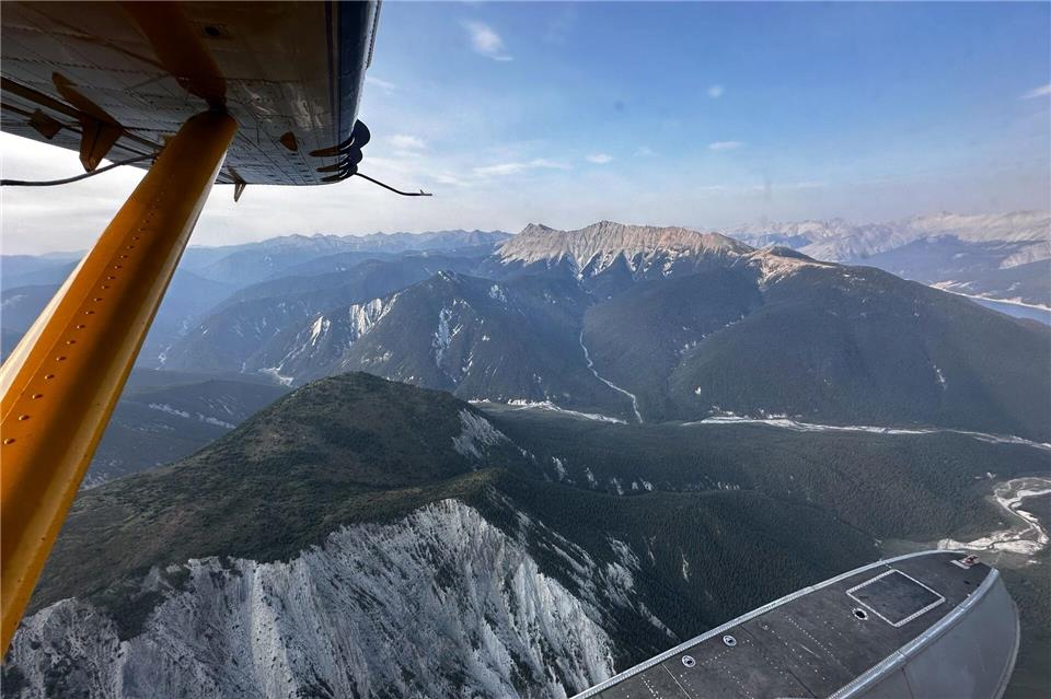 Flug Richtung Einsamkeit: Die Wildnis Muskwa-Kechika liegt in den kanadischen Rockies.Ole Helmhausen/dpa-tmn