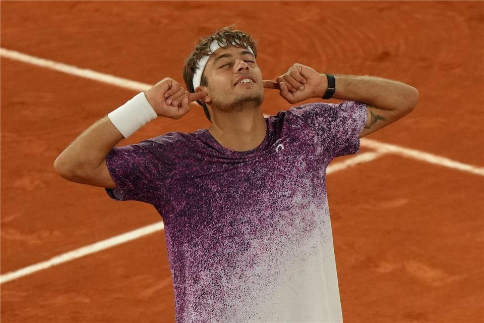 Fordert Zverev im Finale heraus: Flavio Cobolli.Aurelien Morissard/AP/dpa