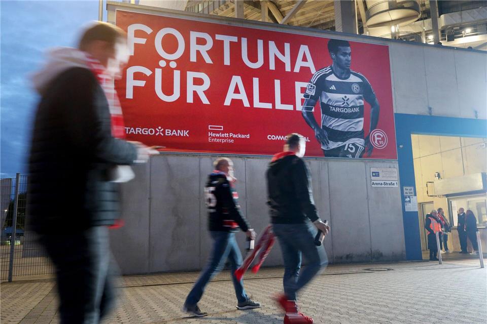 Fortuna Düsseldorf setzt „Fortuna für alle“ fort.Roland Weihrauch/dpa
