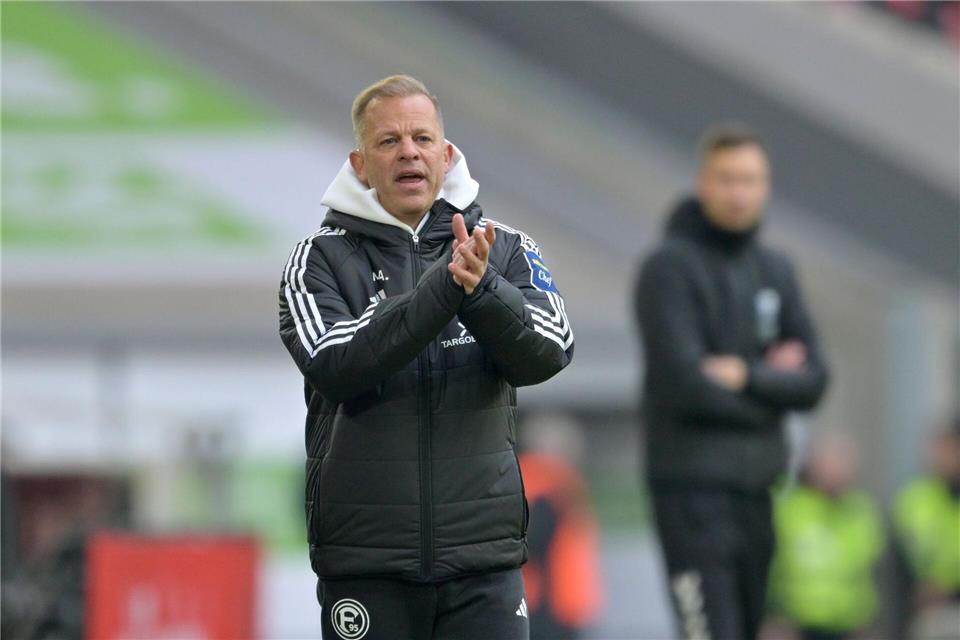 Fortuna fordert Zielstrebigkeit und einen Sieg in Dresden. (Archivbild)Anke Waelischmiller/dpa
