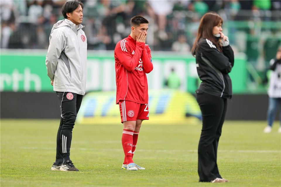 Fortuna stürzt auf Platz 17.Daniel Löb/dpa