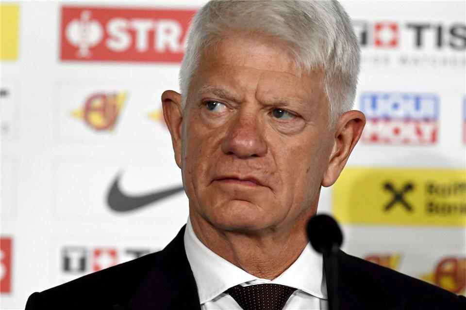 Frabz Reindl tritt erneut an, Präsident des Eishockey-Weltverbandes zu werden. (Archivbild)Jussi Nukari/Lehtikuva/dpa