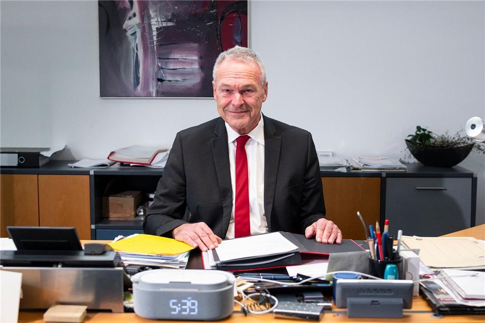 Frank Rebhan will OB in Neustadt bei Coburg bleiben. (Archivbild)Daniel Vogl/dpa