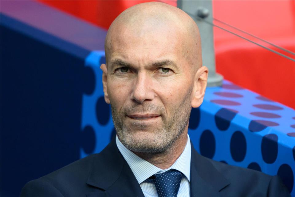 Frankreichs neuer Nationalcoach? Zinédine Zidane ist zumindest nicht abgeneigt. (Archivbild)Robert Michael/dpa