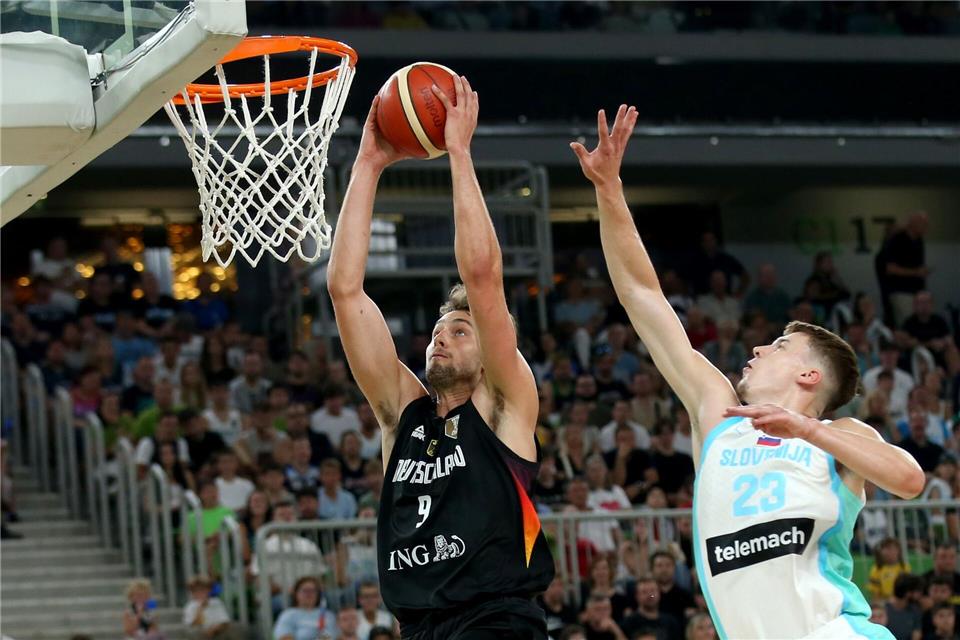 Franz Wagner und die deutschen Basketballer haben den ersten EM-Test gewonnen.Stickel Matthias/dpa