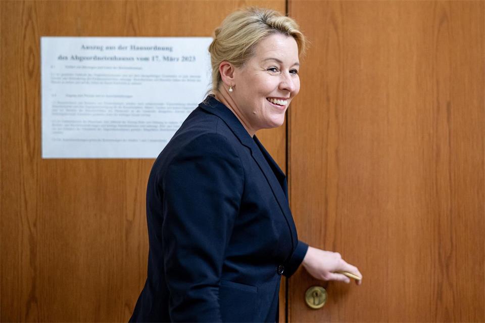 Franziska Giffey ist aktuell Wirtschaftssenatorin. (Archivbild)Fabian Sommer/dpa
