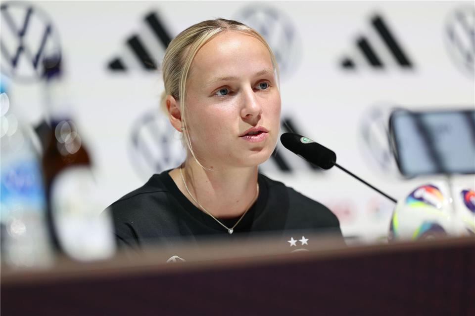 Franziska Kett fällt für die letzten Spiele in der WM-Qualifikation aus. (Archivbild) Daniel Löb/dpa