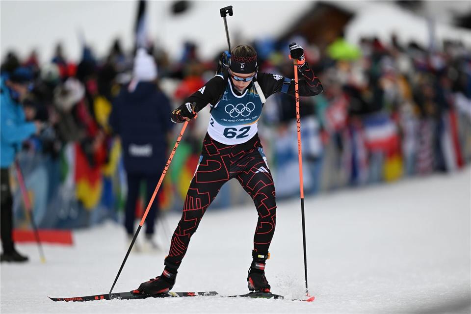 Franziska Preuß wurde von den Magenproblemen verschont.Hendrik Schmidt/dpa