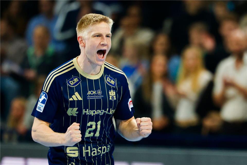 Frederik Bo Andersen und der HSV Hamburg spielten gegen Leipzig. (Archivbild)Frank Molter/dpa