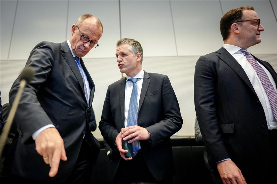 Frei für Spahn: Der Wechsel an der Unionsfraktionsspitze soll heute besiegelt werden. (Archivbild)Kay Nietfeld/dpa