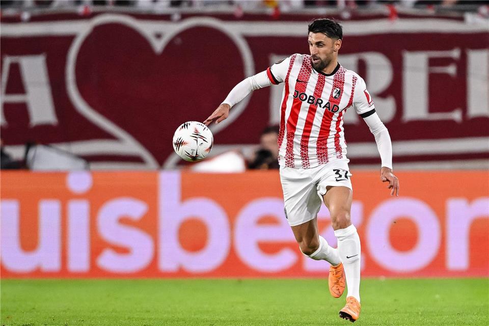 VfB empfängt Mainz, Freiburg spielt in Leverkusen Freiburgs Vincenzo Grifo erzielte zuletzt zwei Freistoßtore für den Sport-Club.Harry Langer/dpa