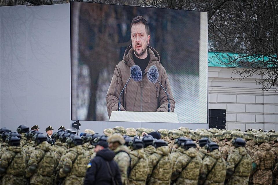 „Freie Wirtschaftszone“?: Selenskyj gibt Einblicke in den Stand der Verhandlungen. (Archivbild)Kay Nietfeld/dpa