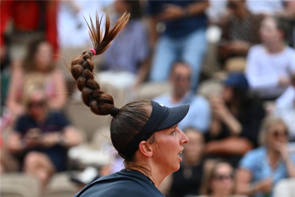 French Open - Tamara Korpatsch gegen Switolina in AktionEmma Da Silva/AP/dpa