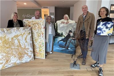Künstler-Quartett stellt bei Hetkamp in Raesfeld aus