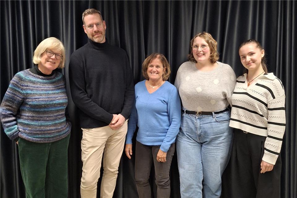 Freuen sich über den Zuwachs im Vorstand des Fördervereins der Musikschule (von links): Susanne Hoppenau, Pim Huijnen, Claudia Biela, Doreen Hellenkamp und Nicole Gerner.