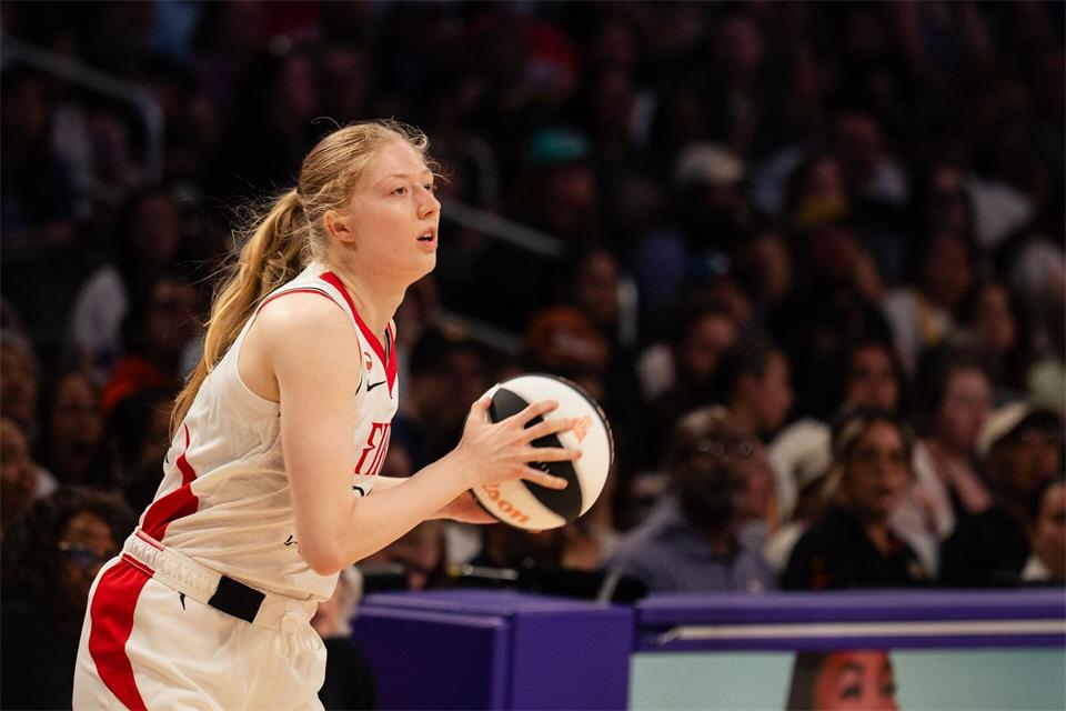 Frieda Bühner ist nach der WM wieder in der WNBA aktiv. (Archiv-Foto)Maximilian Haupt/dpa