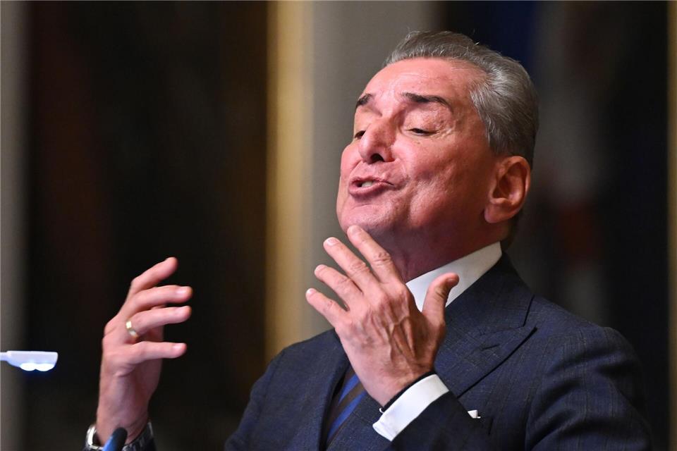 Friedman hat sich beim Neujahrsempfang der Hamburger Grünen-Bürgerschaftsfraktion für ein AfD-Verbotsverfahren ausgesprochen.(Archivbild)Arne Dedert/dpa