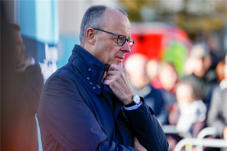 Friedrich Merz sieht die Koalition auf Kurs. Thomas Banneyer/dpa