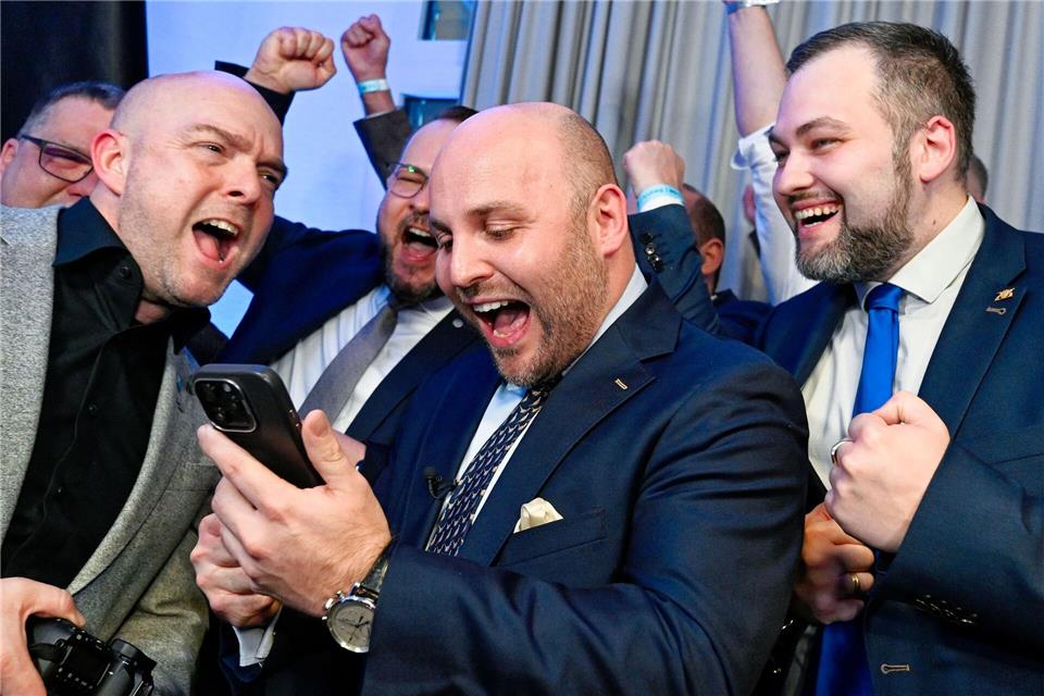 Frohnmaier sieht eine konservative Mehrheit - und den Ball nun bei der CDUUwe Anspach/dpa