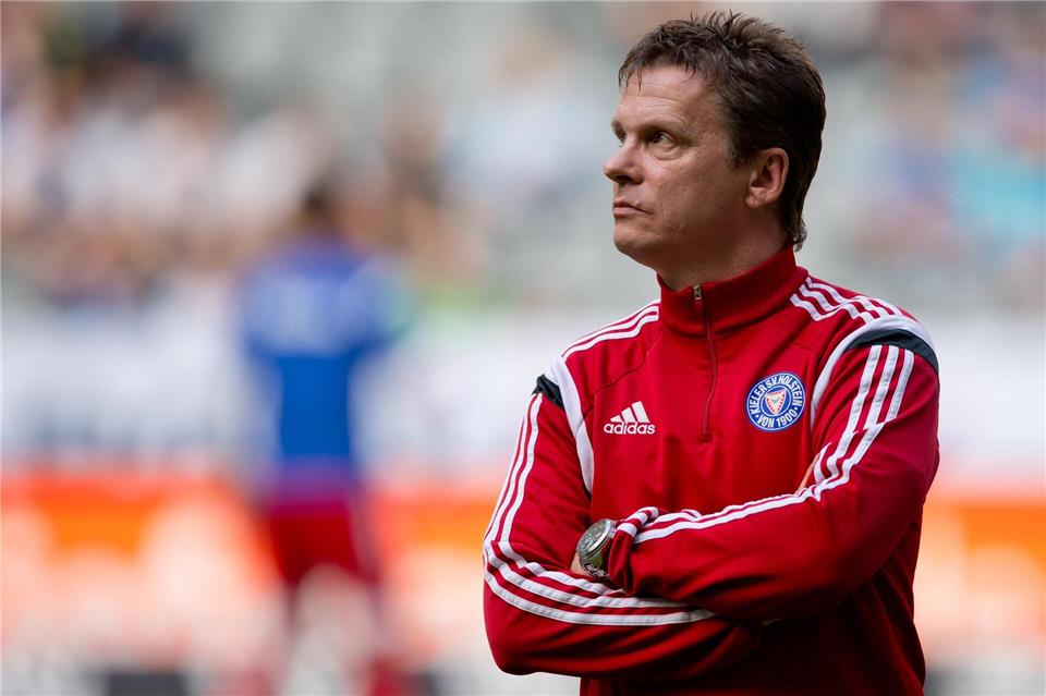 Früher Holstein Kiel, jetzt FC St. Pauli: Fußball-Trainer Karsten Neitzel.picture alliance / dpa