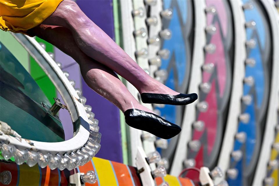 Früher barfuß - jetzt mit Schuhen.Sven Hoppe/dpa