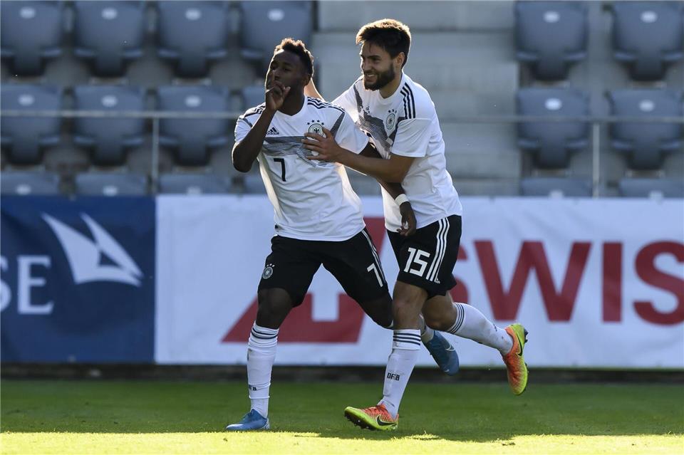 Früher für den DFB-Nachwuchs aktiv, nun Nationalspieler Ecuadors: John Yeboah.Anthony Anex/KEYSTONE/dpa