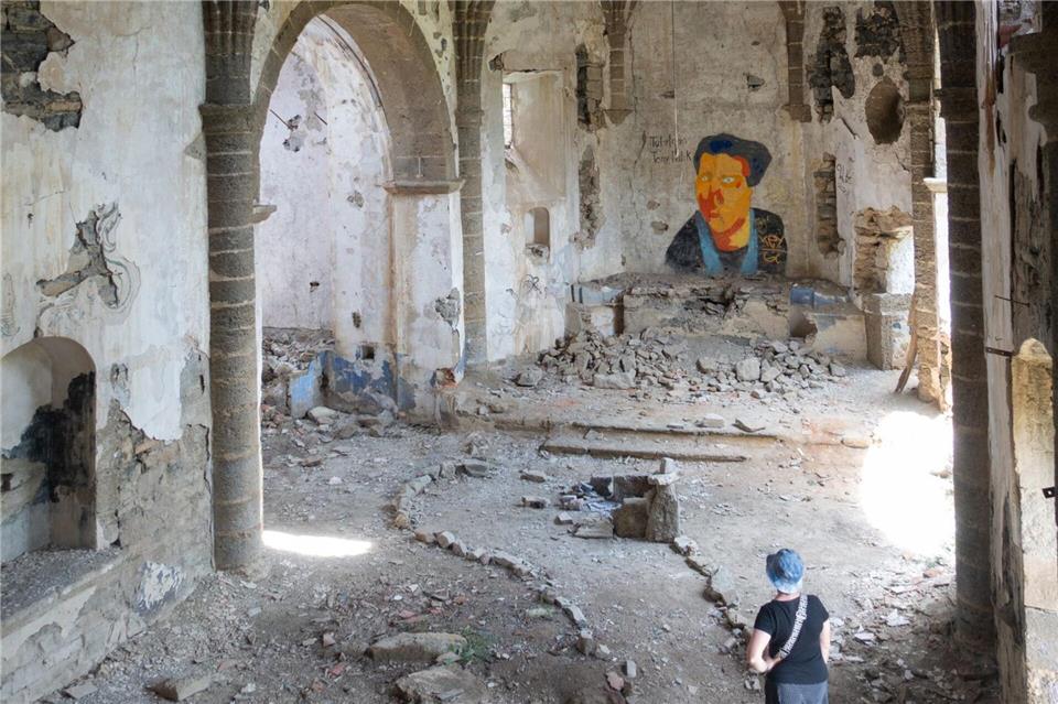 Früher kam der Pfarrer zur Sonntagsmesse auf einem Esel angeritten. Heute ist die Kirche von Aldealcardo eine Ruine.Andreas Drouve/dpa-tmn